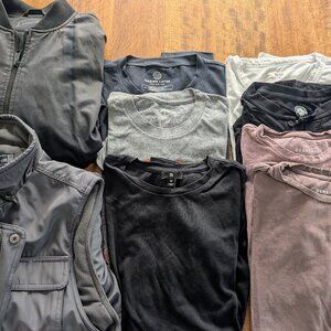 Lot of 9 Contemporary Mens Clothing - Medium